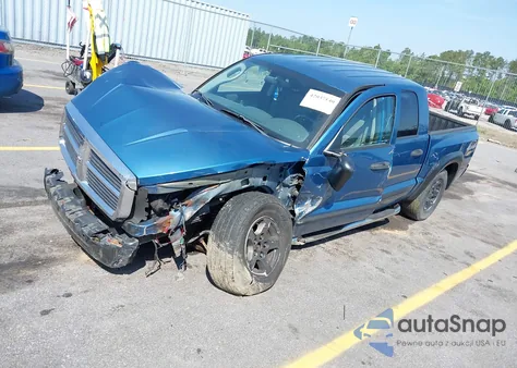 2005 Dodge Dakota Slt from USA, damaged, VIN 1D7HW48N05S319621